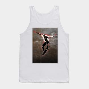 Street Art Skateboard Tank Top